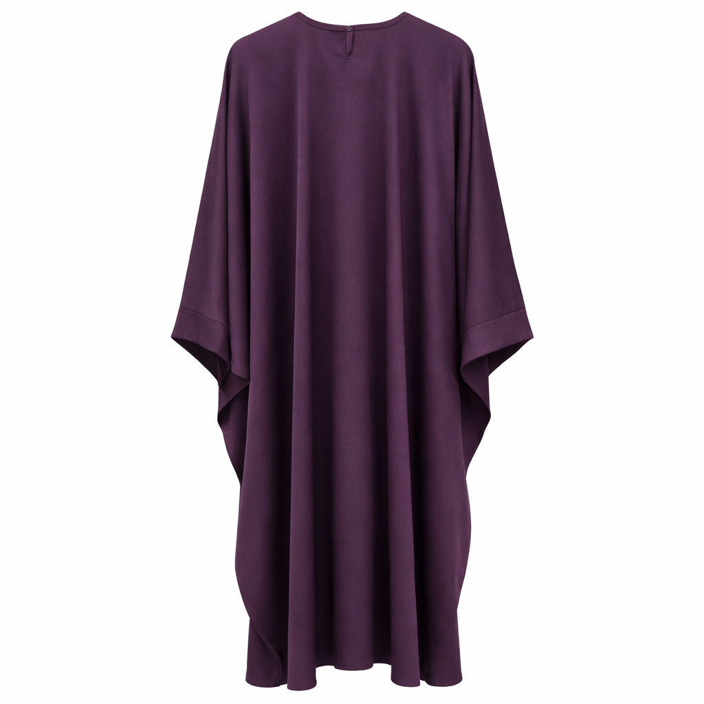 Kaftan - Crinkle Silk (Purple)