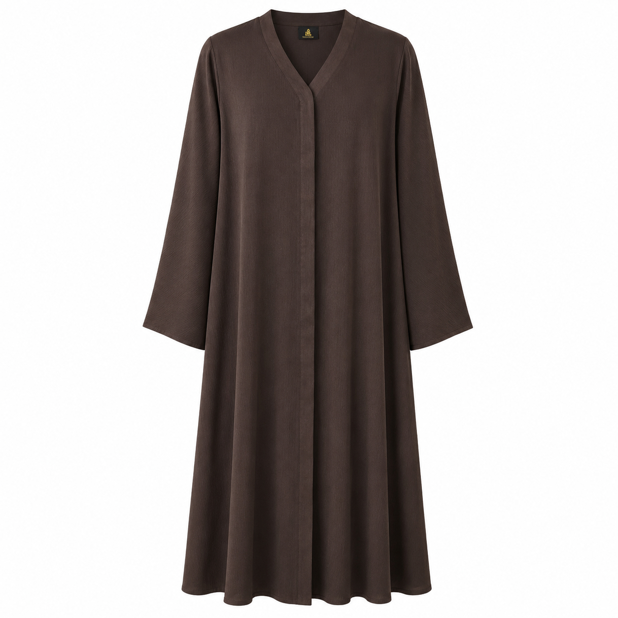 Hijab Ul Hareem - Crinkle Silk (Brown)
