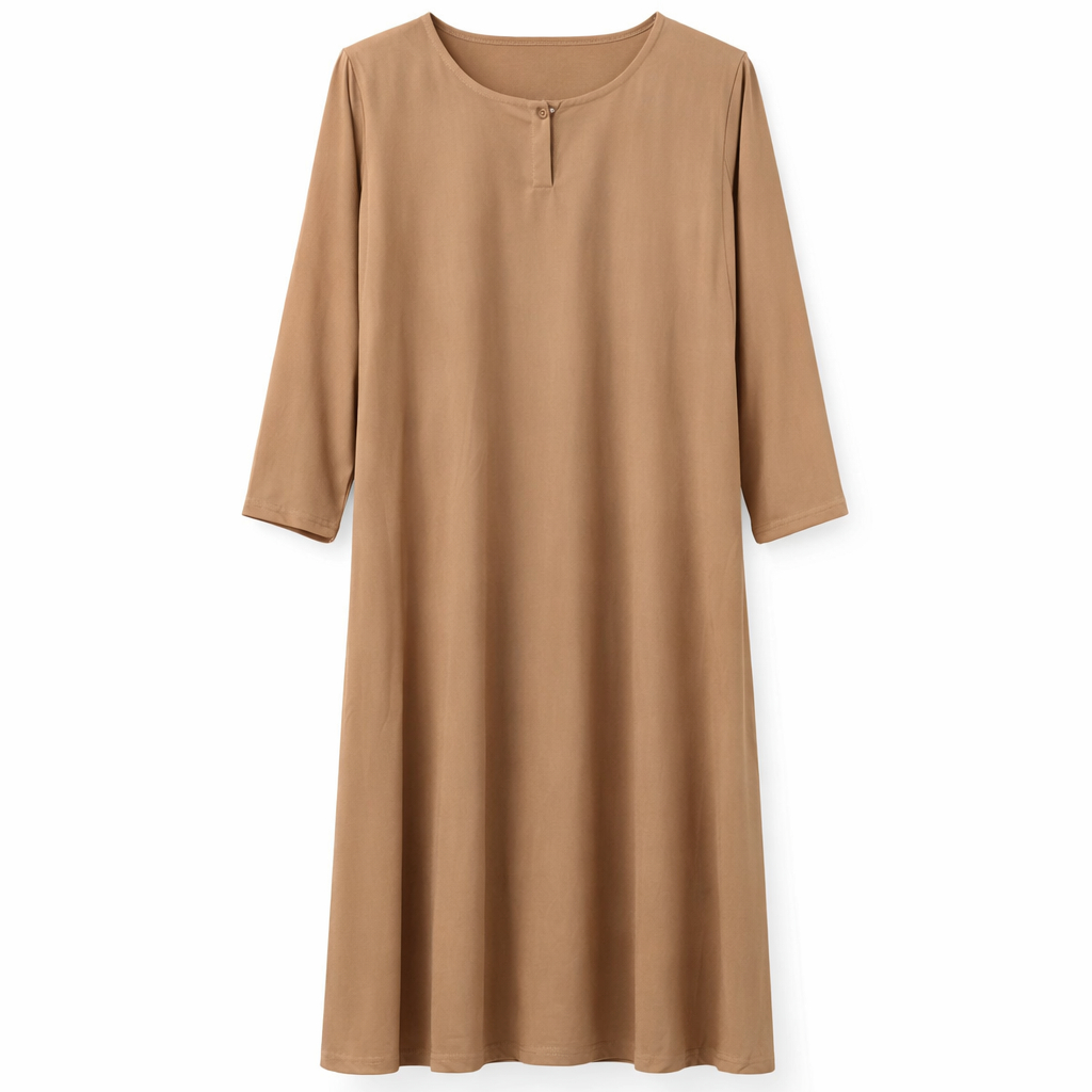 Hijab Ul Hareem - Crepe (Mocha Brown)