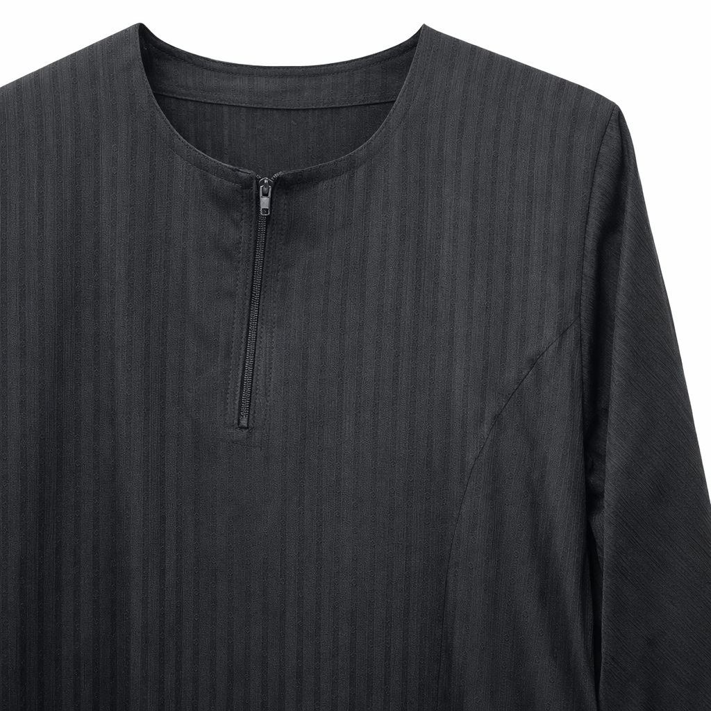 Front Closed - Crepe (Lines)