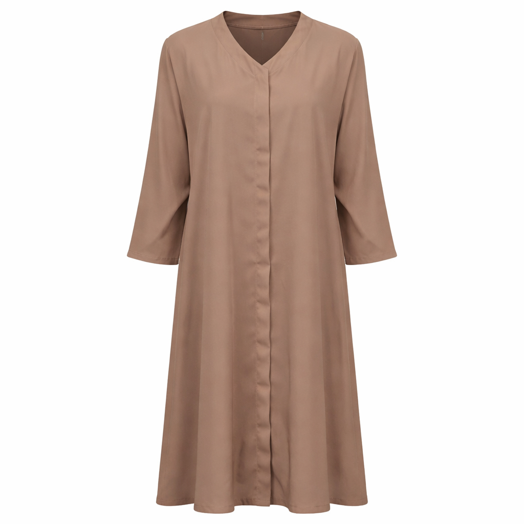 Hijab Ul Hareem - Crepe (Peach Beige)