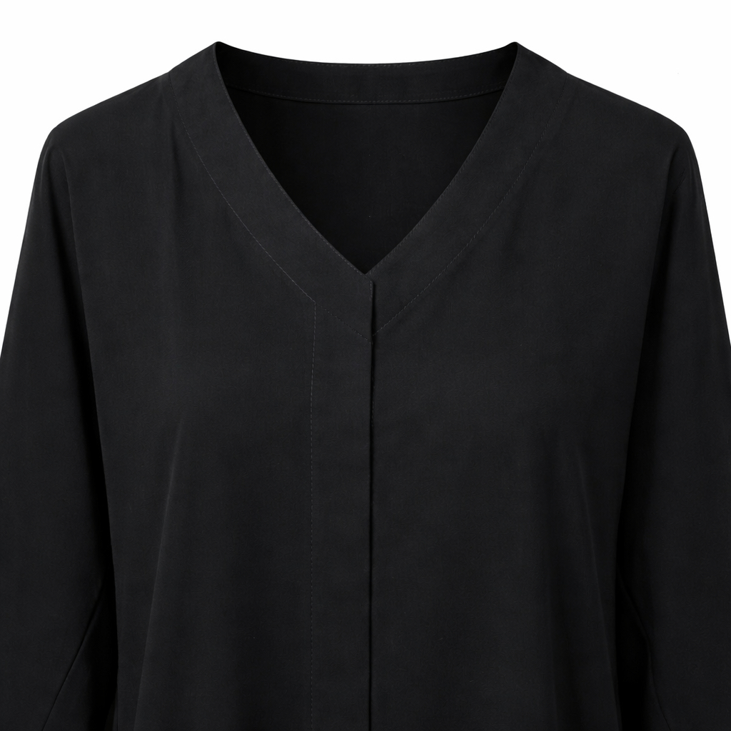 Hijab Ul Hareem - Crepe Premium (Black)