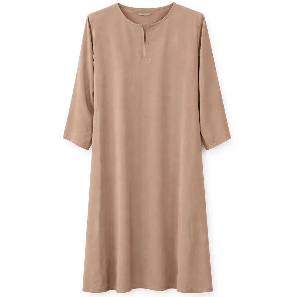 Front Closed - Chiffon (Stone Grey)