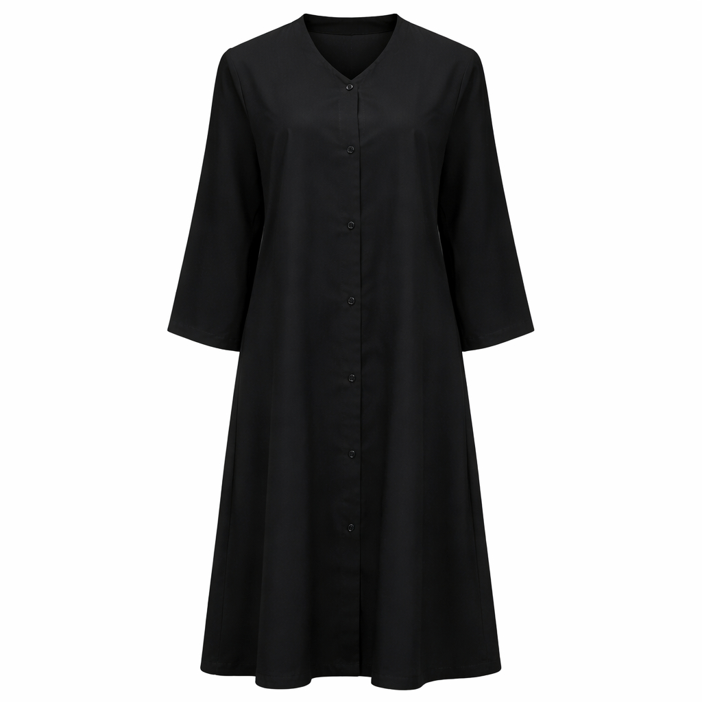 Double Front Open - Jet Black x Jet Black
