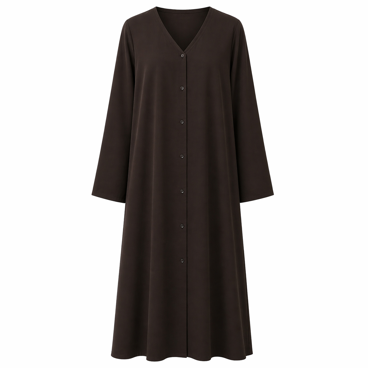 Front Open - Arabic (Dark Chocolate Brown)