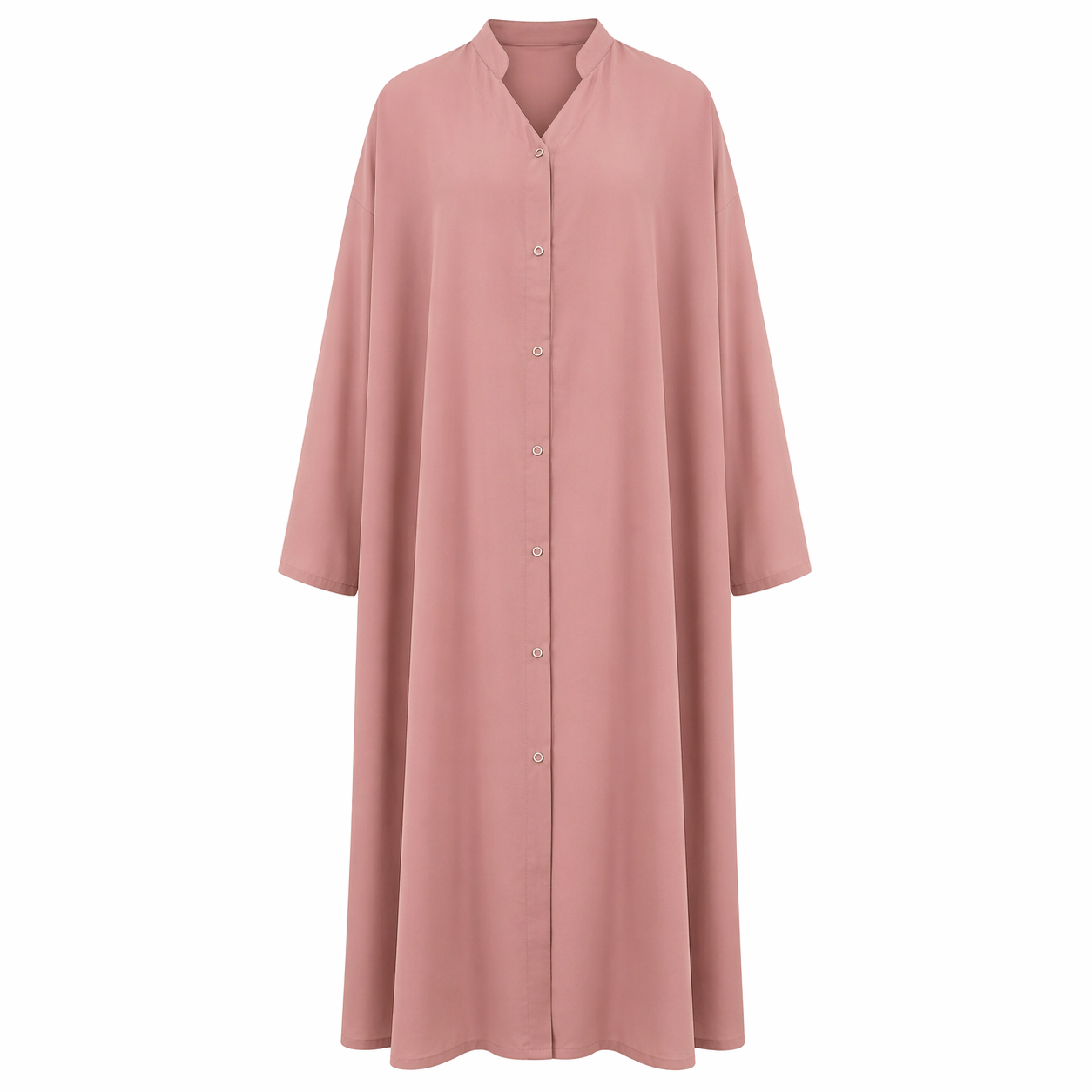 Front Open x Collar - Arabic (Dusty Pink)