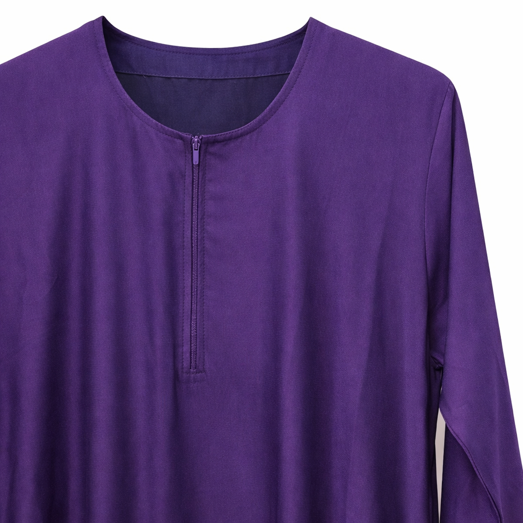 Front Closed - Premium Silk (Lavender)