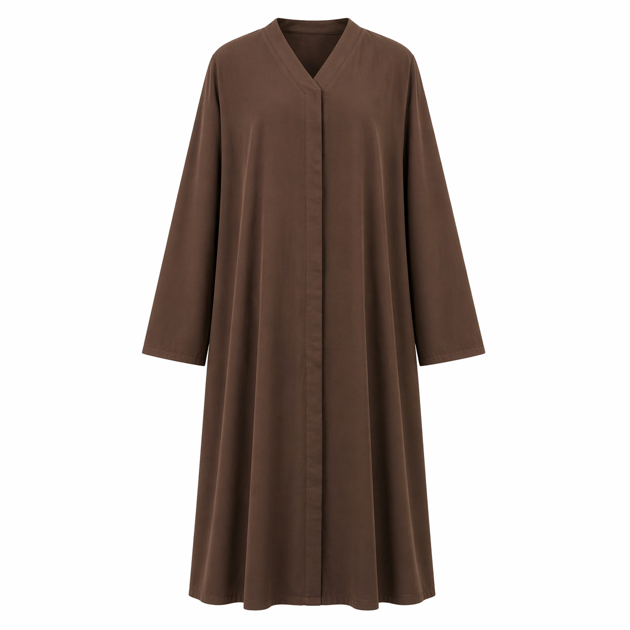 Hijab Ul Hareem - Premium Silk (Dark Brown)