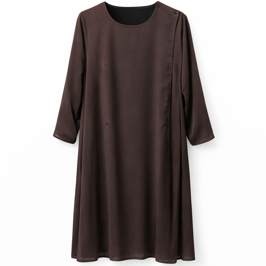Double Arabic Open - Black x Crinkle Dusty Brown