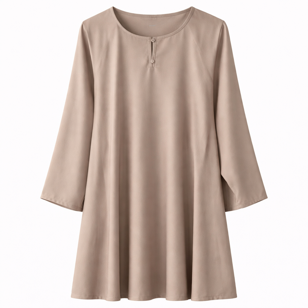 Maxi - Premium Silk (Light Camel)