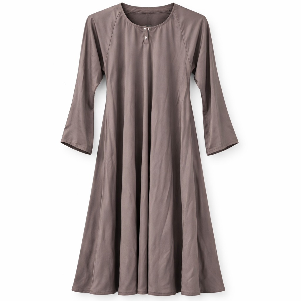 Maxi - Premium Silk (Taupe Grey)