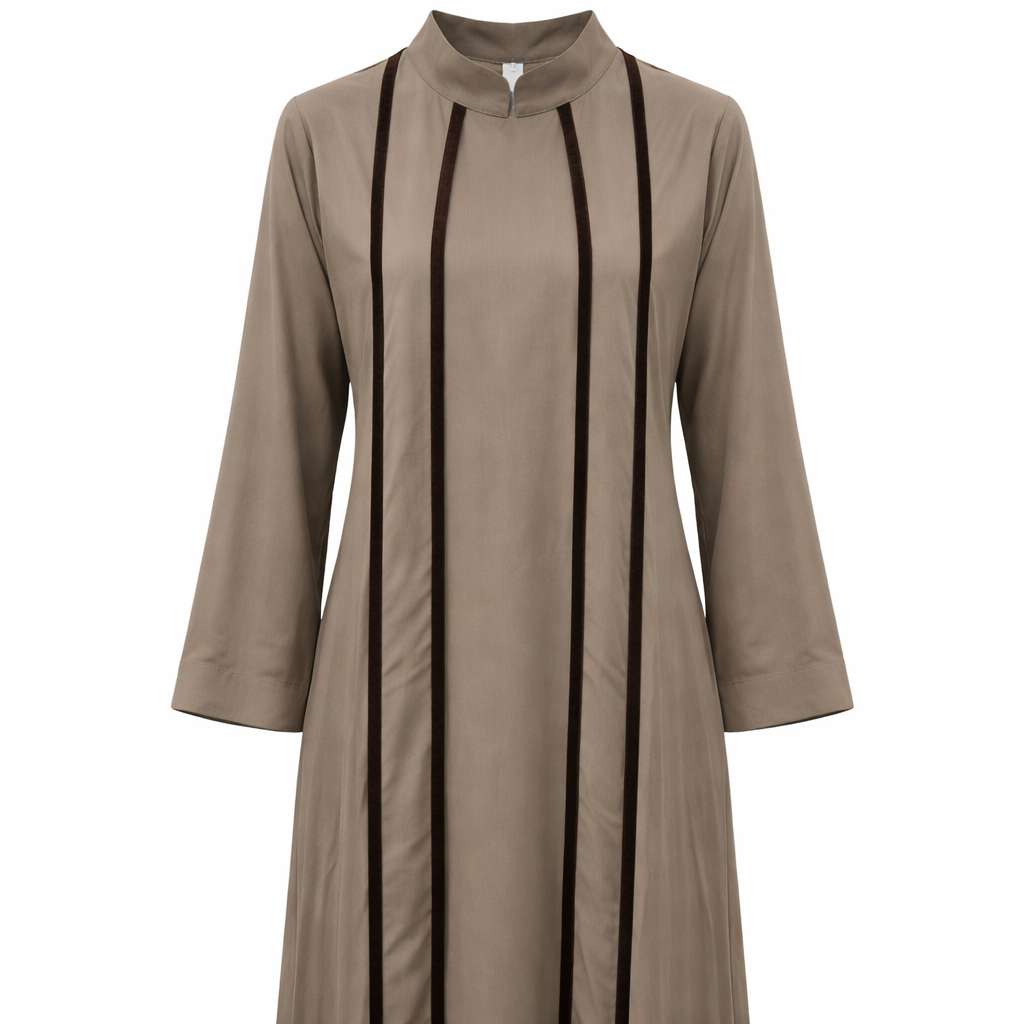 Front Closed x Lines - Arabic (Taupe)