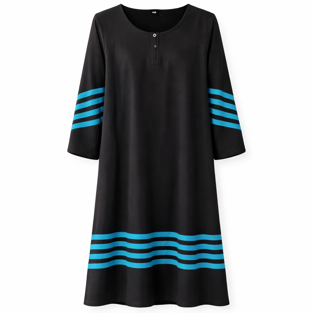Front Closed x Blue Lines - Arabic (Black)
