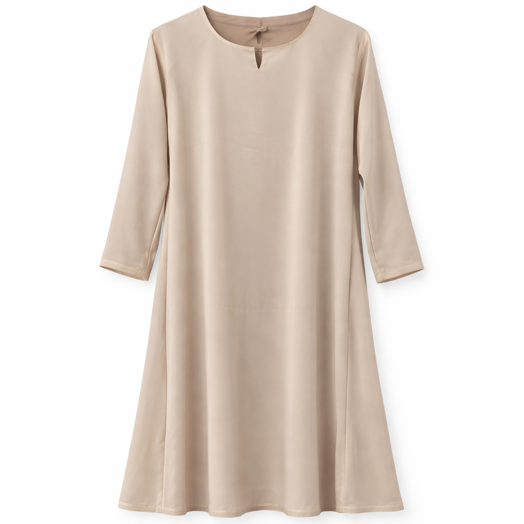 Double Front Closed - Tan x Cream