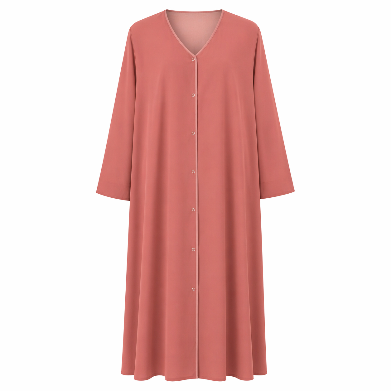 Double Front Open - Baby Pink x Light Grey