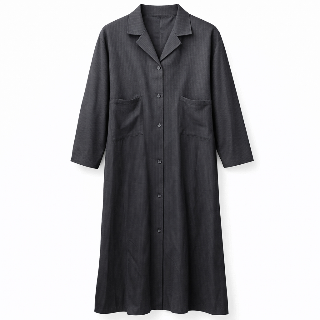 Coat Style - Pinstripe (Black)