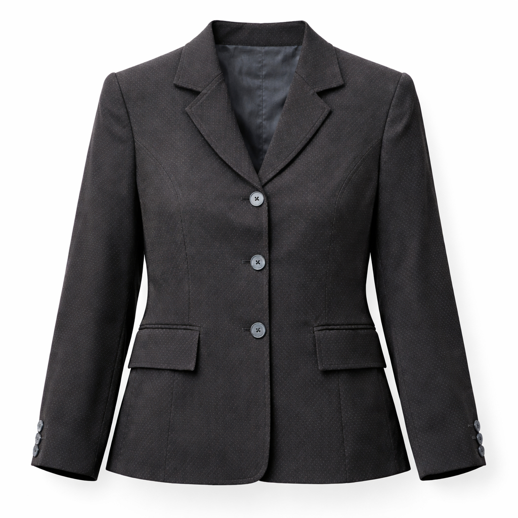 Coat Style (Short) - Micro Dobby x Pin Dot