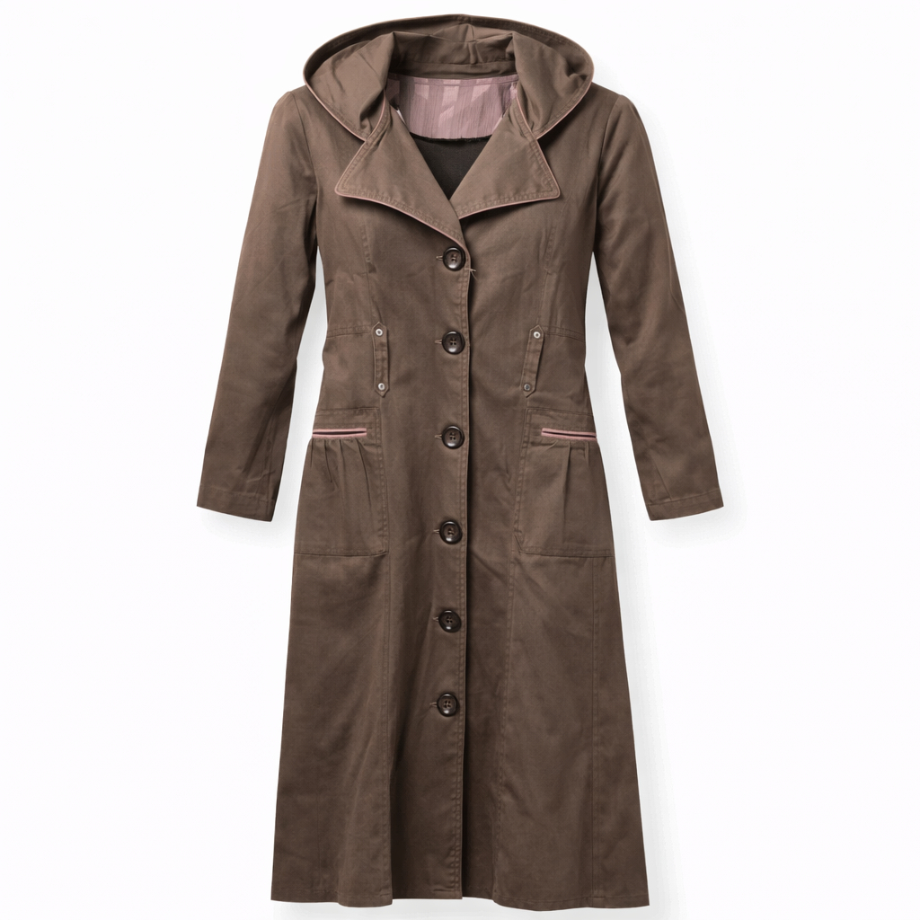 Coat Style - Twill (Brown)