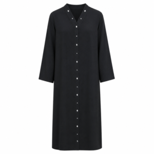 Hijab Ul Hareem x Arabic x Embellished Buttons - Black