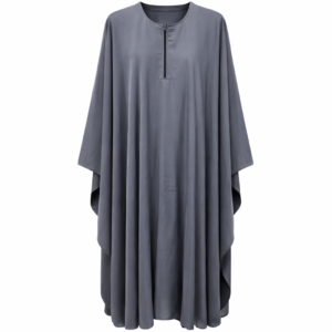 Kaftan - Crinkle Silk (Blue Grey)