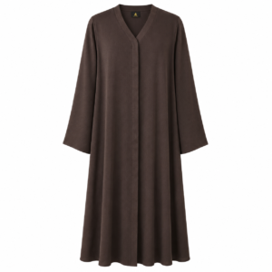 Hijab Ul Hareem - Crinkle Silk (Brown)