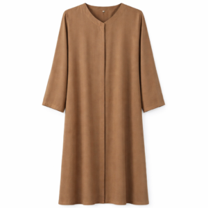 Hijab Ul Hareem - Thick Crepe (Mustard Brown)