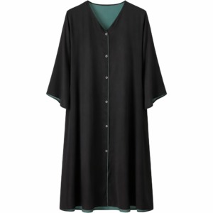 Double Front Open - Black x Teal Green