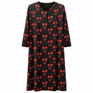 Hijab Ul Hareem - Crepe (Printed Cherry)
