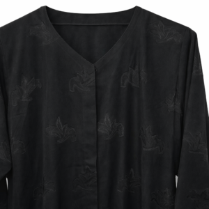Hijab Ul Hareem - Self Jacquard Floral Motif