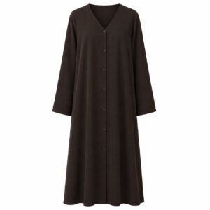 Front Open - Arabic (Dark Chocolate Brown)