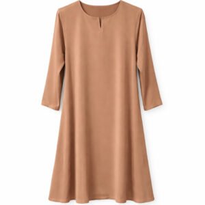 Front Closed - Silk Premium (Light Taupe)