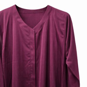 Hijab Ul Hareem x Flare - Crinkle Silk (Wine)