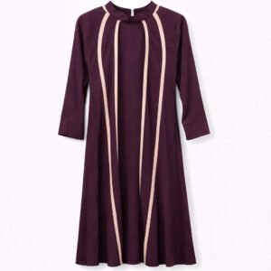 Front Closed x Lines - Arabic (Plum Purple)