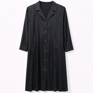 Coat Style x Straight Lines - Arabic (Black)