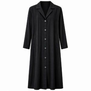 Coat Style x Welt Pockets - Arabic (Black)