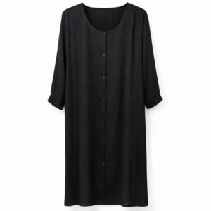 Front Open x Frill Cuffs - Arabic (Black)