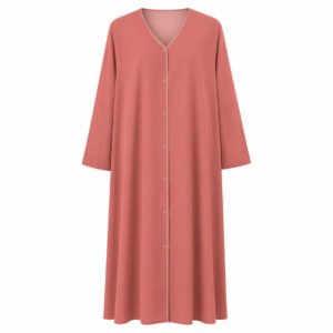 Double Front Open - Baby Pink x Light Grey