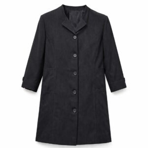 Coat Style x Half Collar (Short) - Self Stripe