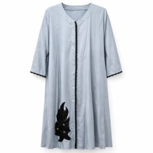 Hijab Ul Hareem x Lace - Poly Crepe (Powder Blue)