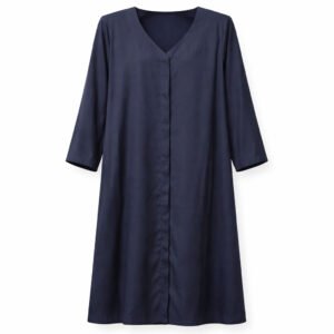 Kids Hijab Ul Hareem - Crinkle Silk (Navy Blue)