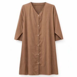 Kids Front Open - Lining Crepe (Dusty Peach)