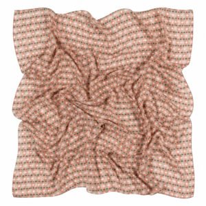 Squared Scarf x Printed - Retro Geometric