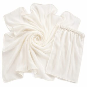 Squared Scarf x Niqab - Off White