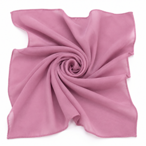 Squared Scarf x Plain - Dusty Pink