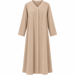 Hijab Ul Hareem - Crepe (Nude Beige)