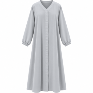 Hijab Ul Hareem - Crepe (Light Grey)