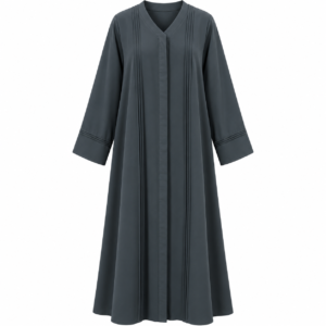 Hijab Ul Hareem x Pleads - Crepe (Dusty Blue)