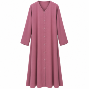 Double Front Open - Dusty Rose x Blush Pink